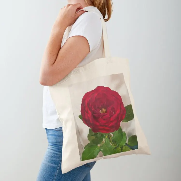 

Red Rose Tote Bag tote bag woman shopper bag women tote men cloth woman