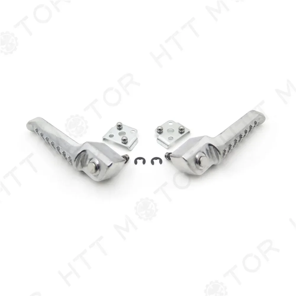 

SILVER Rear Foot Pegs Footrest Fit for Kawasaki Zx6R Zx10R Zx-6R Zx-10R Free Shipping Motorcycle Parts