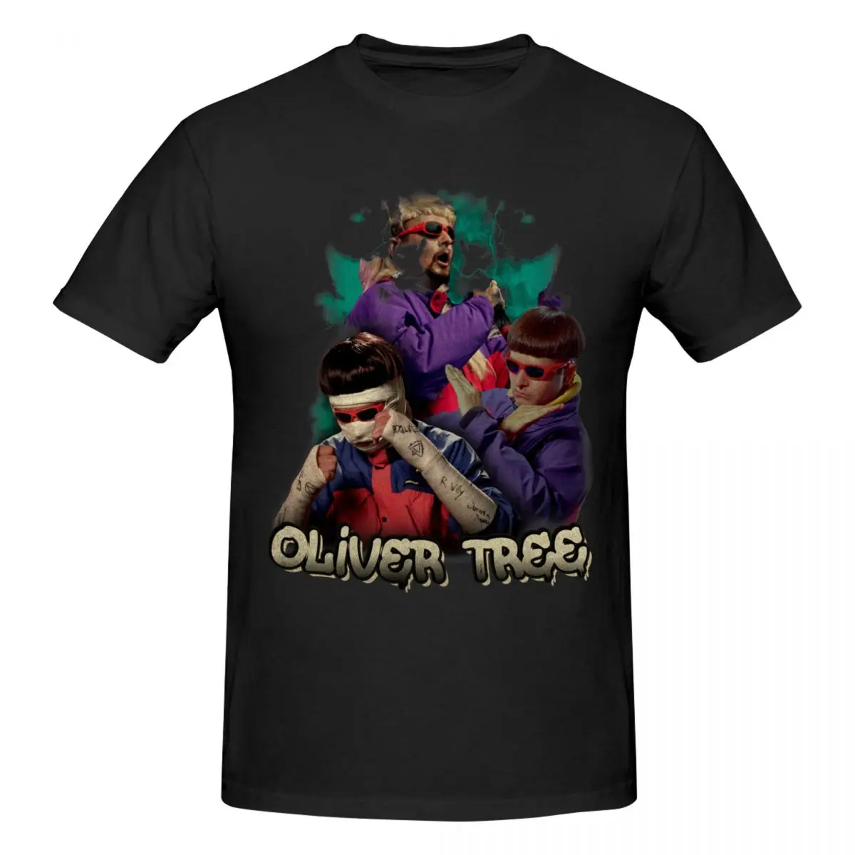 Oliver Tree Rest In Piece RIP Trending T Shirts Graphic Y2K Pops O-neck Tshirt For Men Women Clothing