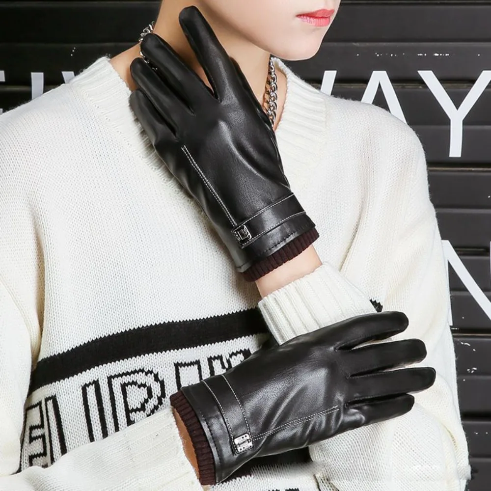 New Touchable Screen Winter Gloves Full Finger Warm Touch Screen Gloves Waterproof Driving Mittens Unisex