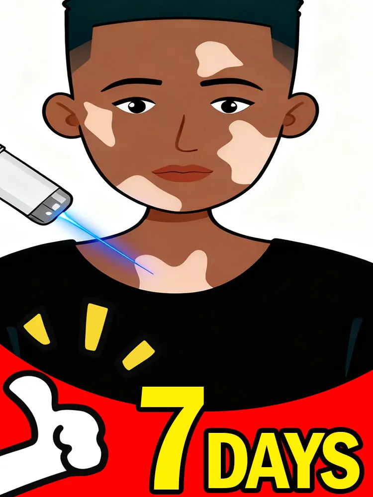 2025 Nuevo cuidado con láser azul VitiligoFast