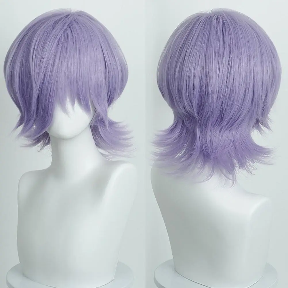 شعر مستعار أرجواني مضفر زي ميرا رومي زوي K-pop، جديلة صناعية طويلة مقاومة للحرارة للنساء في الهالوين