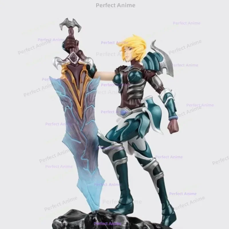 Original League LOL Peripheral Riven Figure Juggernaut Model Ornament Yasuo Ornament Collection Statue