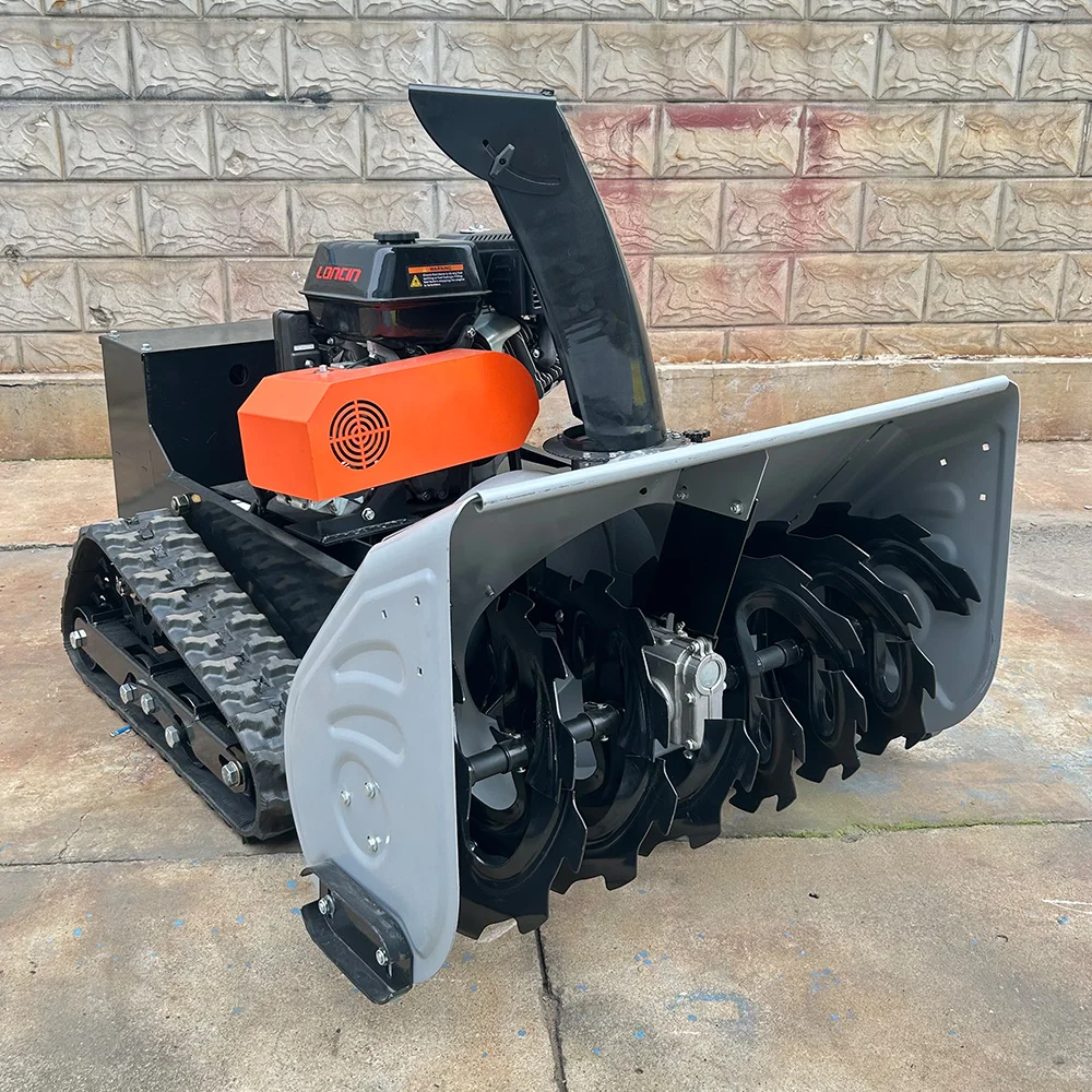 

High Quality New Remote Control Snow Sweeper Robot Crawler Snow Blower for Convenient Winter Cleanup