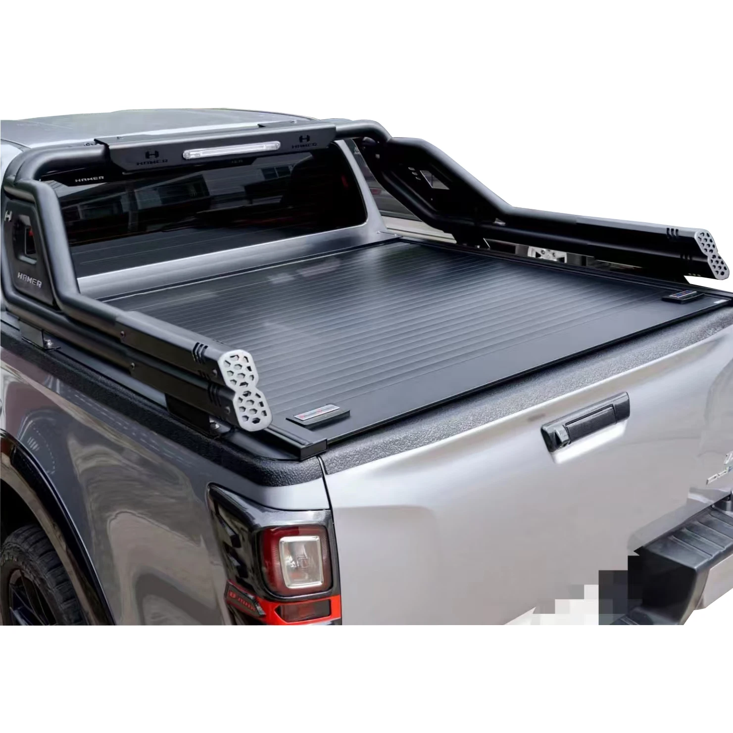 

Wholesale Locking Retractable Truck Bed Covers Hilux Vigo Aluminum Roll-up Hard Tonneau Cover Hilux Revo