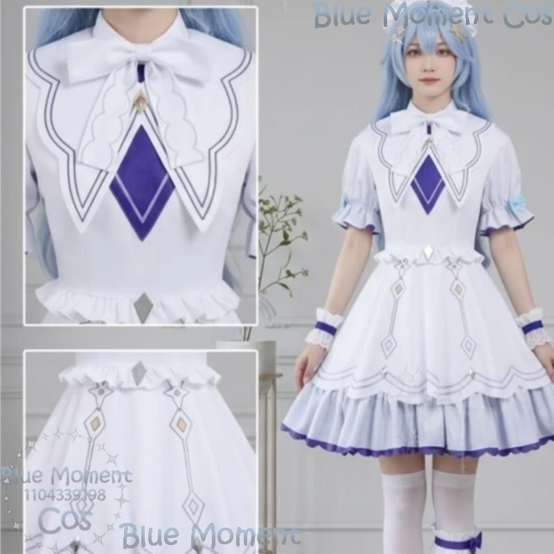 Honkai Star Rail Robin Dorm Pajama Cosplay Game Sleepwear Outfit Comic Con Halloween Role Play Party Navidad Carnaval Event