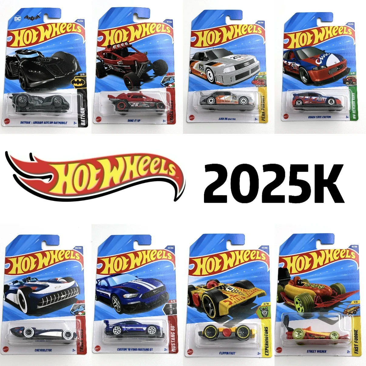 

Hot Wheels Cars 2025K 1/64 игрушечная модель, металлическая литая модель игрушечного транспортного средства