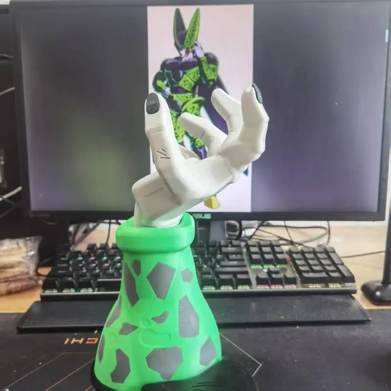 لعبة دراغون بول قوس شخصيات كرتونية بيكولو الذراع أرقام تمثال تحصيل نموذج مكتب زخرفة عيد ميلاد لعبة هدية غمبد قوس #3