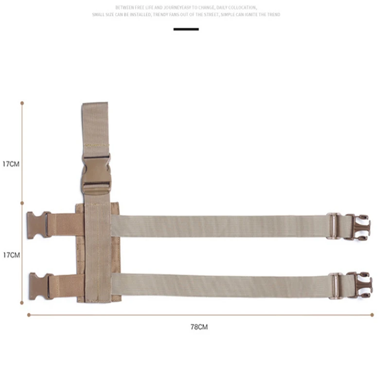 العالمي قطرة الساق الحافظة الفخذ منصة مولي بندقية الحافظة للصيد لوحة الألوان مع الأشرطة مولي قابل للتعديل #6