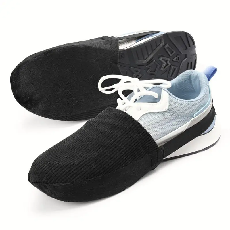 Bowling Slide Sock Toe Protection Unisex Non Slip Sports Shoe Cover Indoor League Accessories Slider Pad Footwear Grip Training