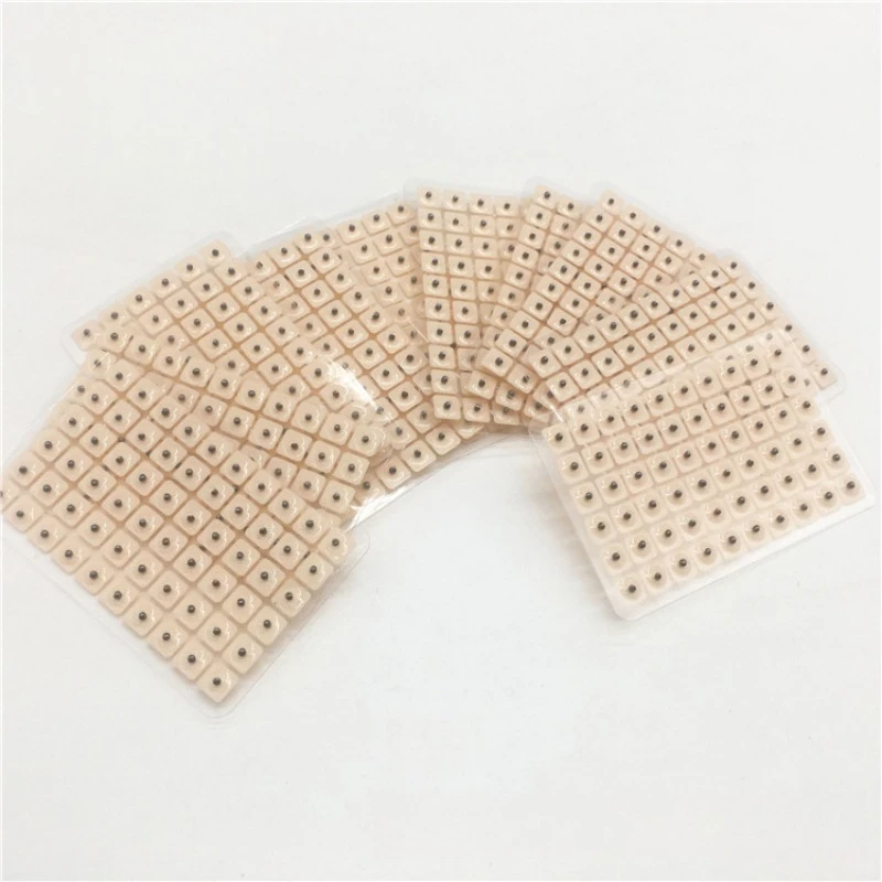 

600Pcs/bag Ear Point Stickers Relaxation Therapy Ear Massage Care Acupuncture Ear Pressure Stick Magnetic Beads Massage Care