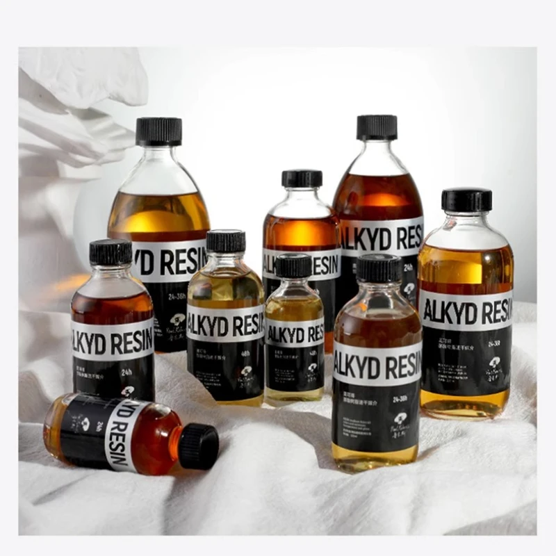 

60/100/250/500 мл алкидная смола, быстросохнущая средняя гель-медиа, 24 часа/24-36 ч/48 ч, скорость высыхания пигмента