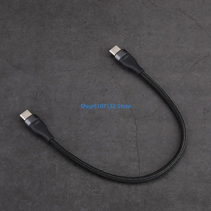 87HD نوع متين من النوع C إلى النوع C شحن كابل 66W ذكر إلى ذكر شحن سريع #4