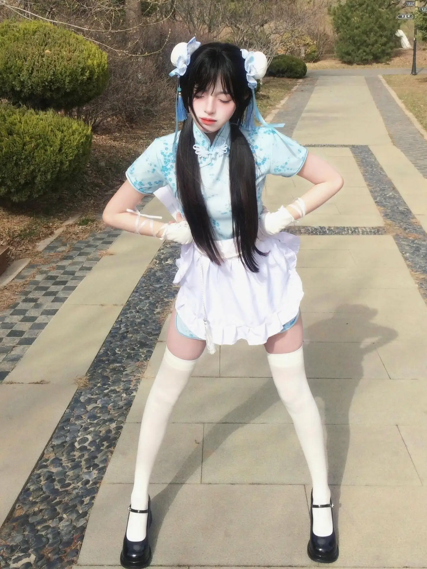 Novo chinês sle dr loween cisas cosplay orm macio menina empregada saia ort uso diário