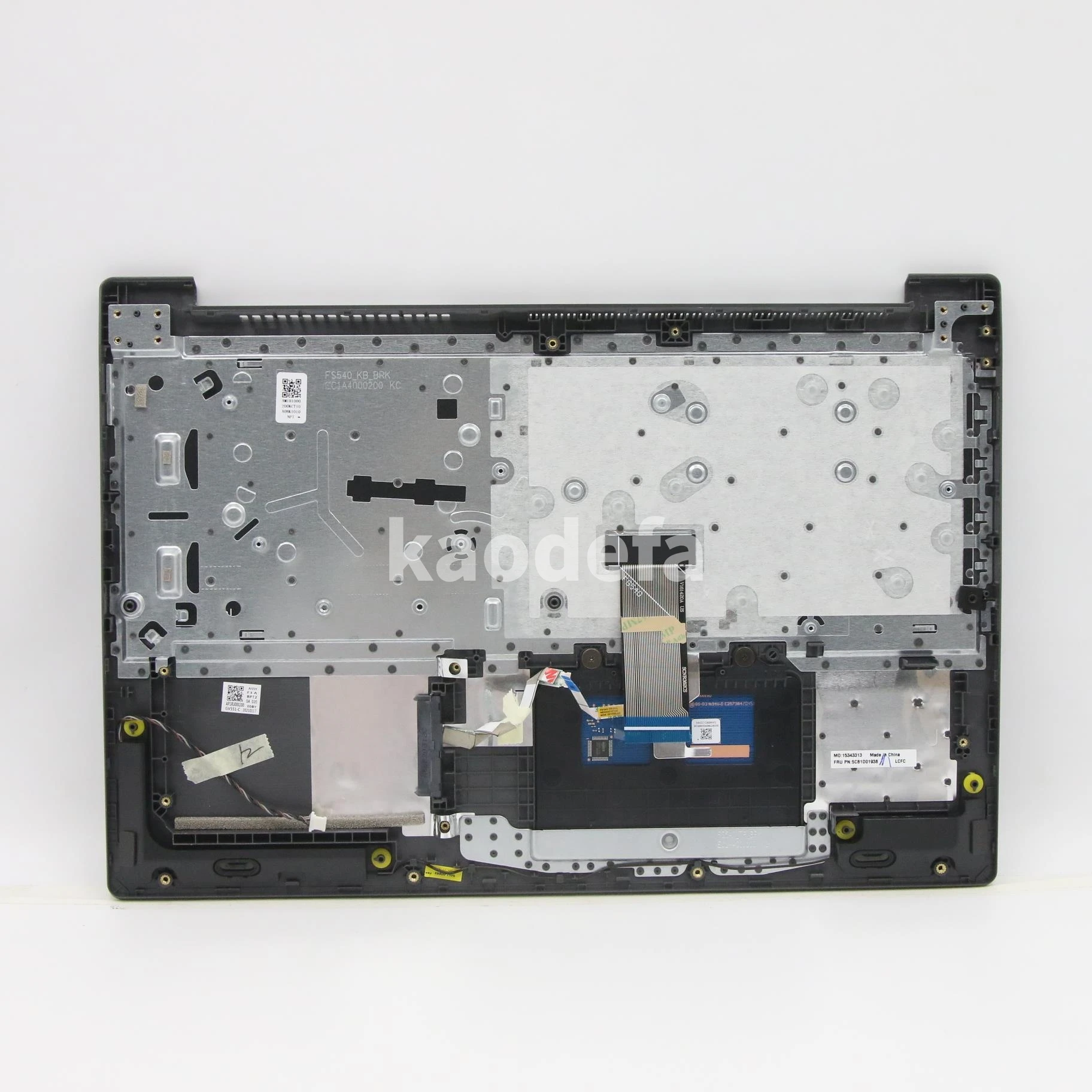 For Lenovo V15-ADA Laptop Keyboard Iron Grey FRU: 5CB1D01938