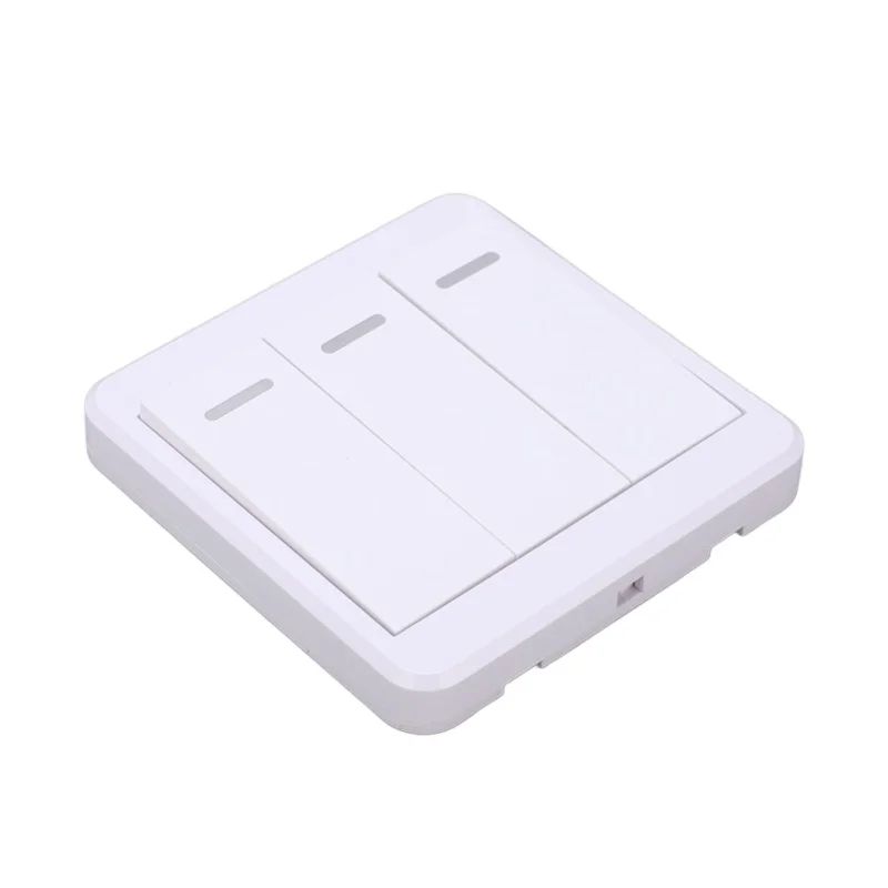 Wireless Light Switch Radio Frequency Controlling Stable Signal Reliable Durable Wall Button For Home 90-260V