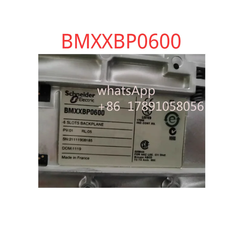 

Б/у банкплан BMXXBP0600, протестирован нормально