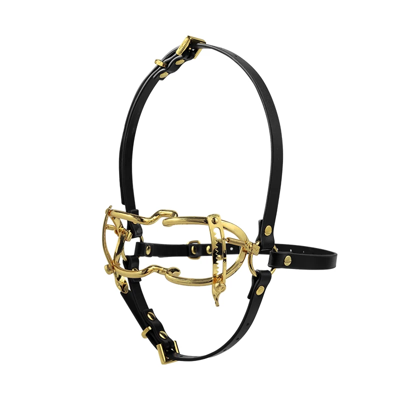 Metal Mouth CageBDSMForced Open Mouth Ball Deep Throat Oral SexsmTraining props toys