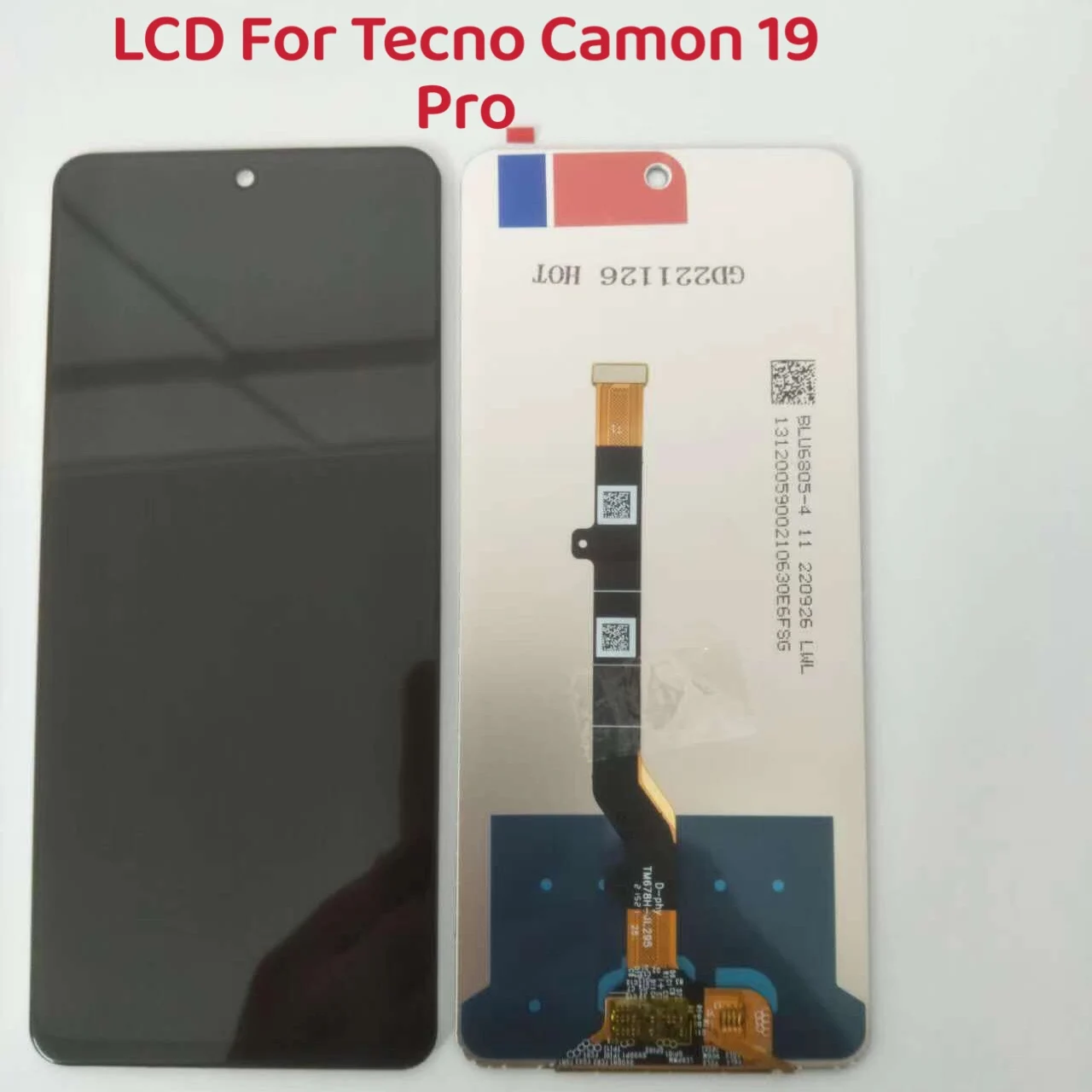 استبدال شاشة LCD أصلية بحجم 6.8 بوصة لـ Tecno Camon 18 Folder: دليل شامل للصيانة والتحديث