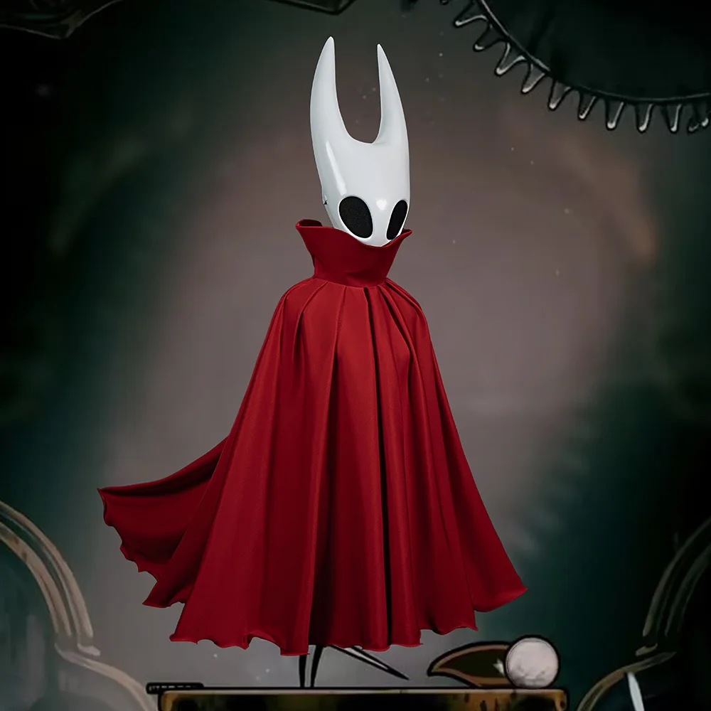 

Рыцарская маска, плащ, игра, полый косплей, полимерный материал, маска с 3D принтом и твиловой ткани TR с поддержкой рыбьей кости для вечеринки на Хэллоуин