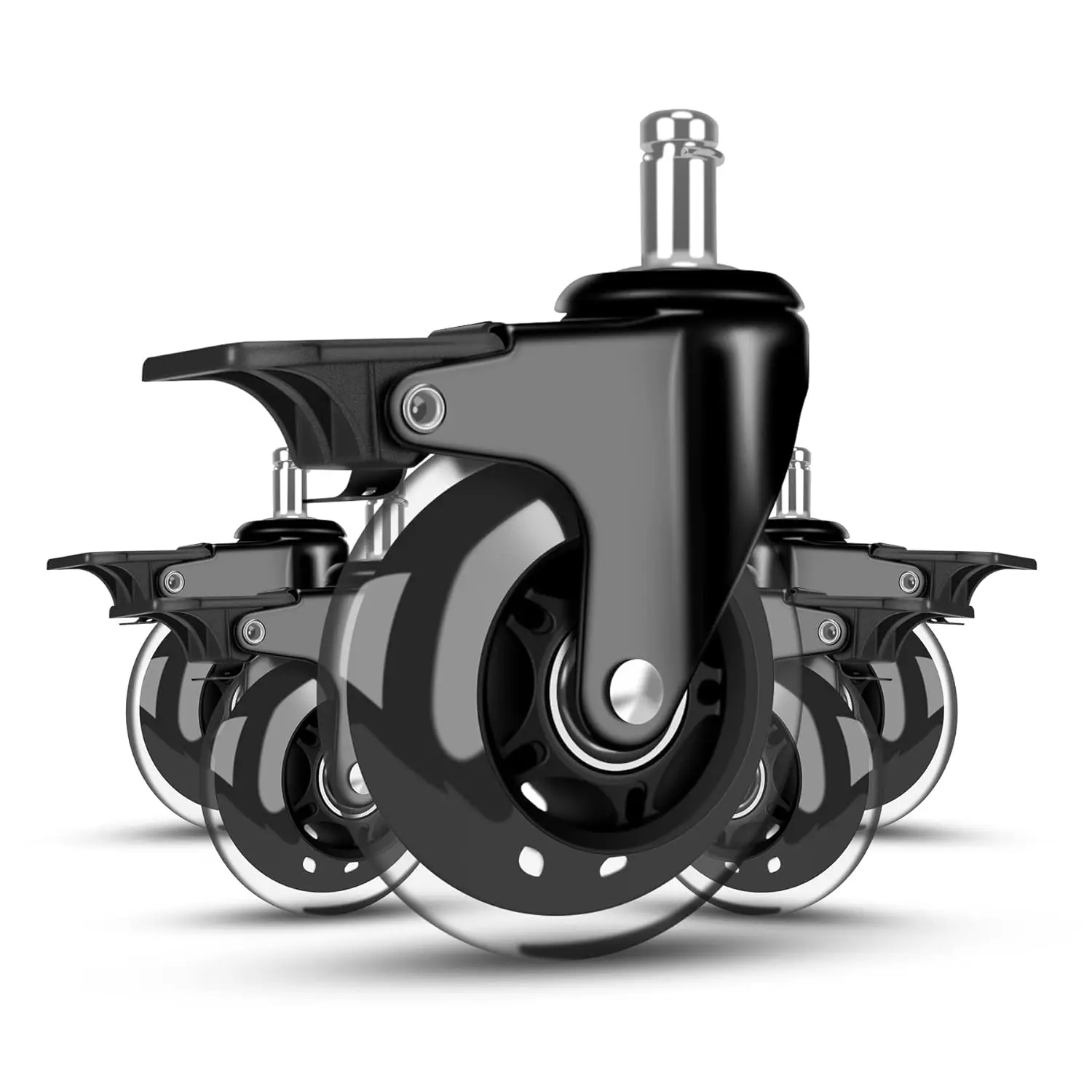 3/5 Pack Office Chair Casters2.5