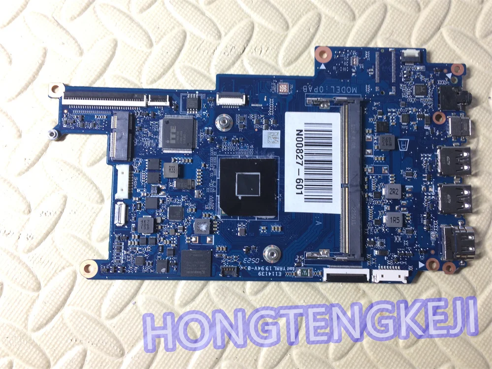Genuine FOR HP 14-DQ0051DX 14-DQ0055DX 14-DQ0054DX 14-DQ0051DX Motherboard Celeron N4120 64GB eMMC N00827-601 N00827-001 TEST OK