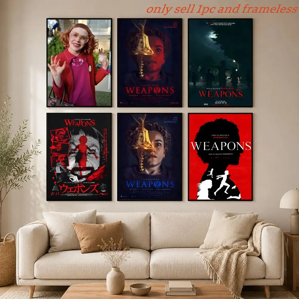 Classic Hot movies W-Weapons Poster HD Anime Hot Theme Singer/OST/Movie-Waterproof Self-Stick Home Decor