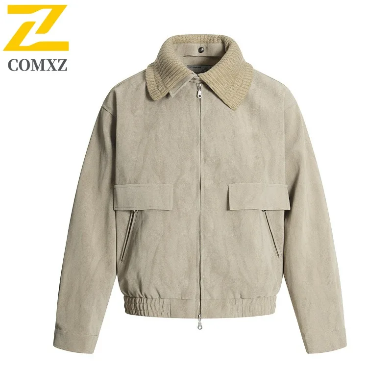 

COMXZ Мужская гоночная куртка Normcore, удобные свободные стильные куртки для кемпинга, путешествий, долин, легкие куртки для путешествий на дороге