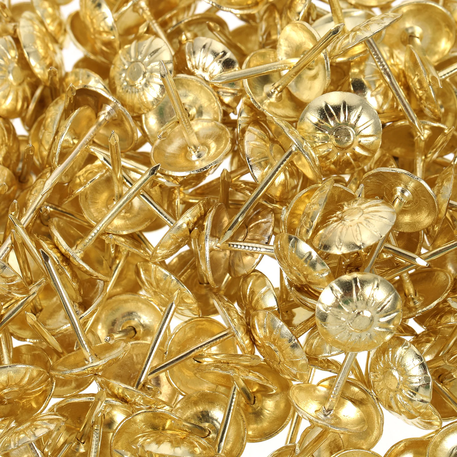 

300pcs Upholstery Tacks For Furniture Decorative Iron Nails Vintage Style Sofa Trim Diy Home Decor Push Pins Retro Thumb Tacks