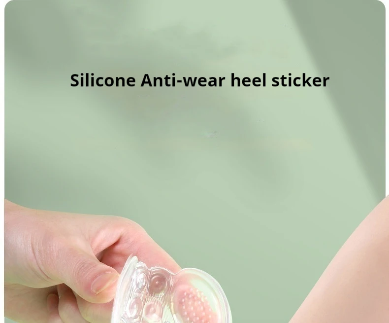 2 Stück/4 Stück Silikon-Ferseneinlagen, Fersenpads, Fersenschutz, größenverstellbar, selbstklebend, rutschfest, Schuh-Einlagen zur Schmerzlinderung, Fußpflege-Einlagen – Detail 5