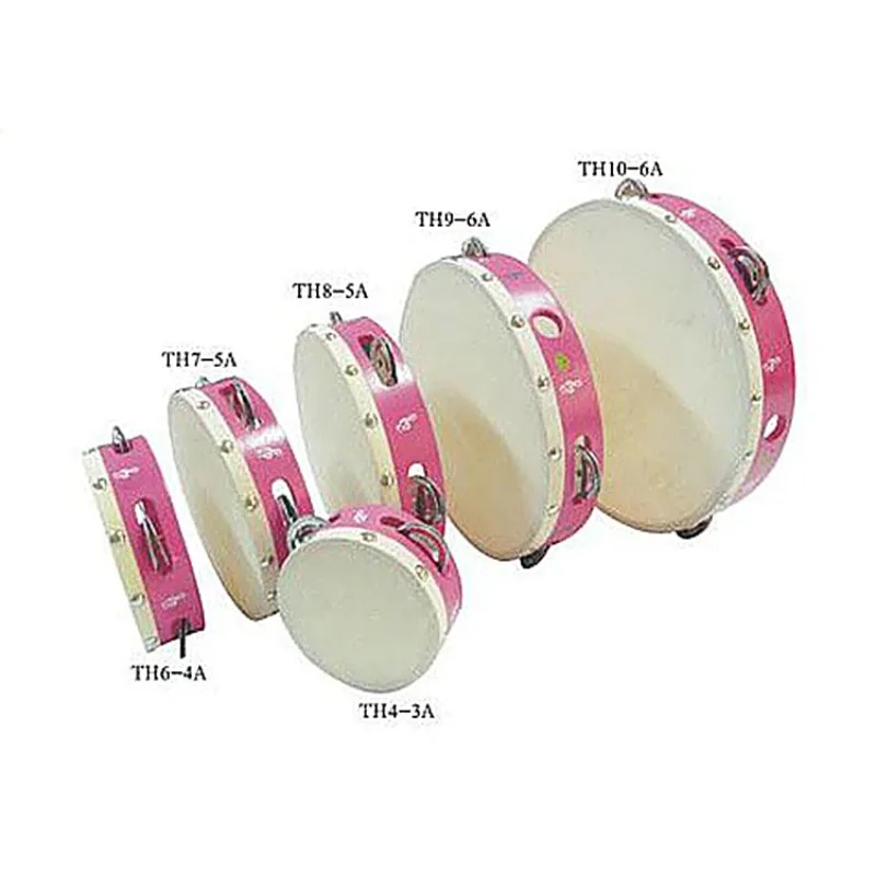 

Sound production single row tambourine tambourine