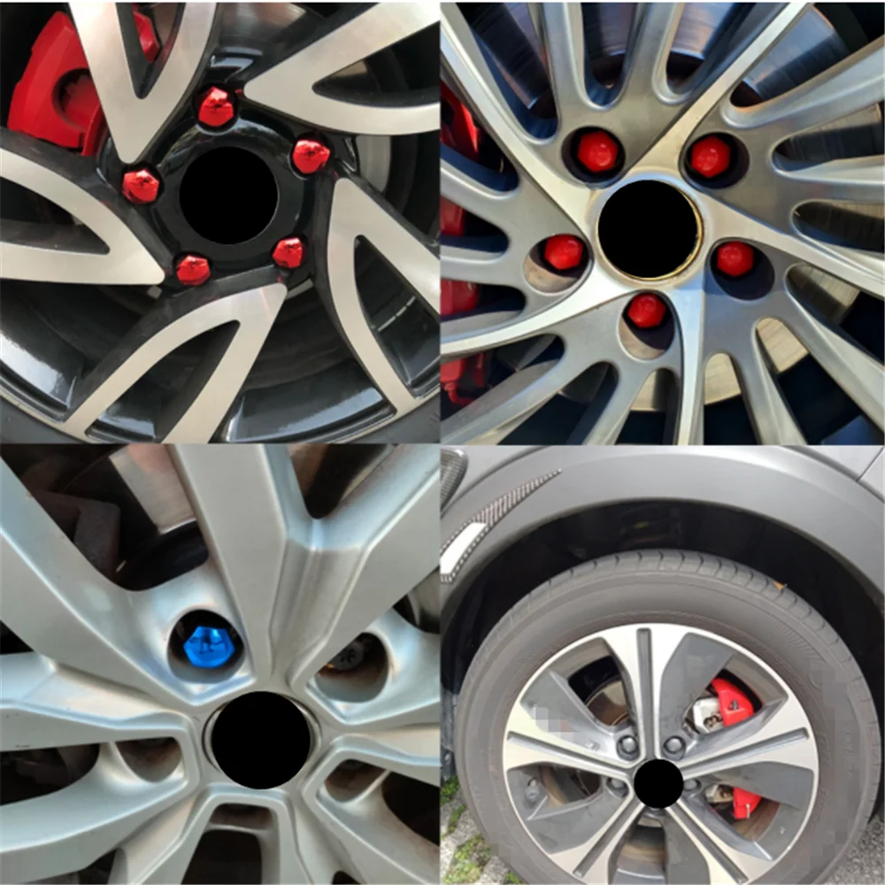 17 19 21 MM araba Lastiği vidalı kapak Genesis G70 G80 G90 Equus Creta KONA Enduro Intrado NEXO PALISADE HDC-2