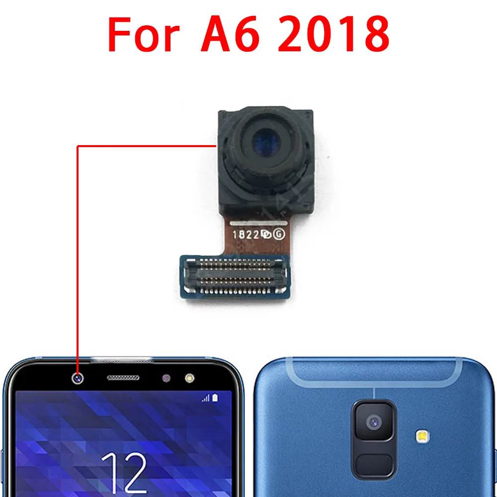 Front Camera For Samsung Galaxy A6 A7 2017 A8+ Plus A9 Pro 2018 A3 A5 2016 Frontal Selfie Camera Module Spare Parts