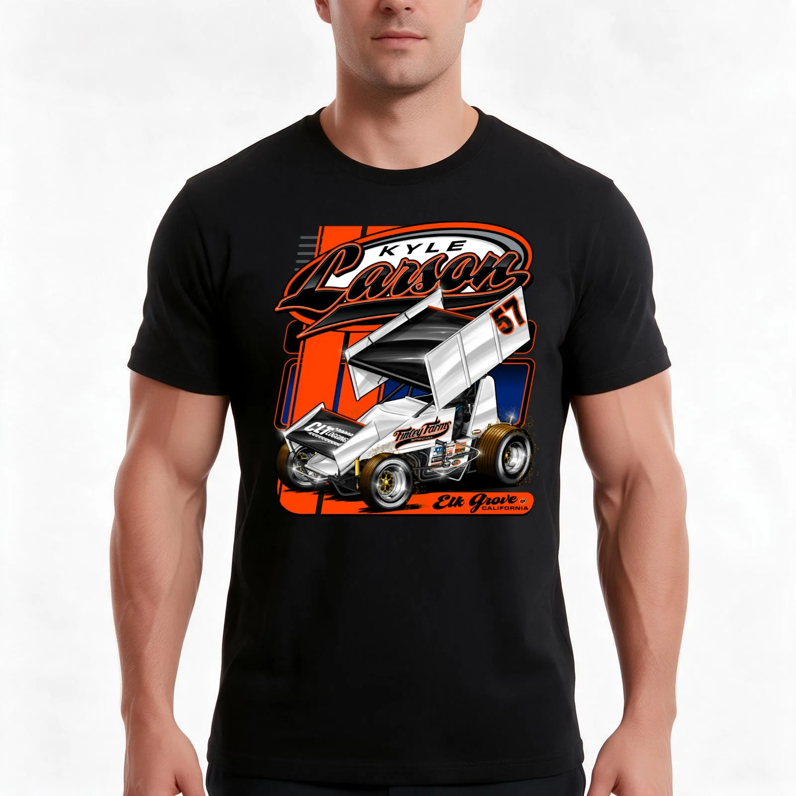 Kyle Larson Kyle  #1 T-Shirt Summer Casual Cotton Tee Oversized Streetwear Tops Vintage Graphic Print Unisex Men Women