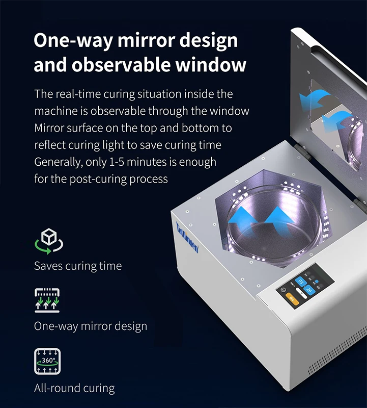 Tuttlingen UV02 Curing Machine Dental Equipment Uv Curing Box for 3d Printer Dental Jewelry