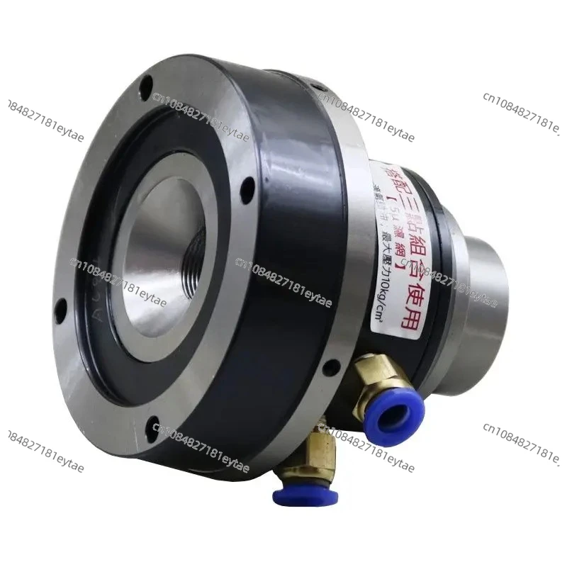 GAL-15 Pneumatic Chuck Rotating Small Pneumatic Chuck Front-mounted Back-pull Precision Pneumatic Collet Chuck  precision 0.01mm