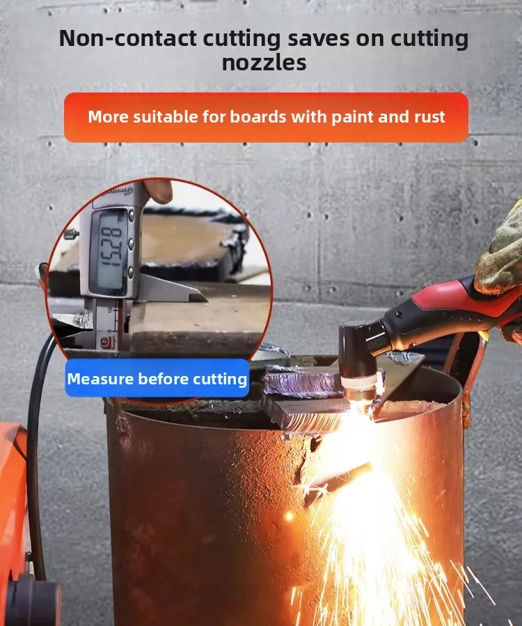 Plasma Cutting Machine All-in-one Machine, LGK100 Built-in Air Pump, Industrial Grade 380v Electric Welding Dual-purpose 220v