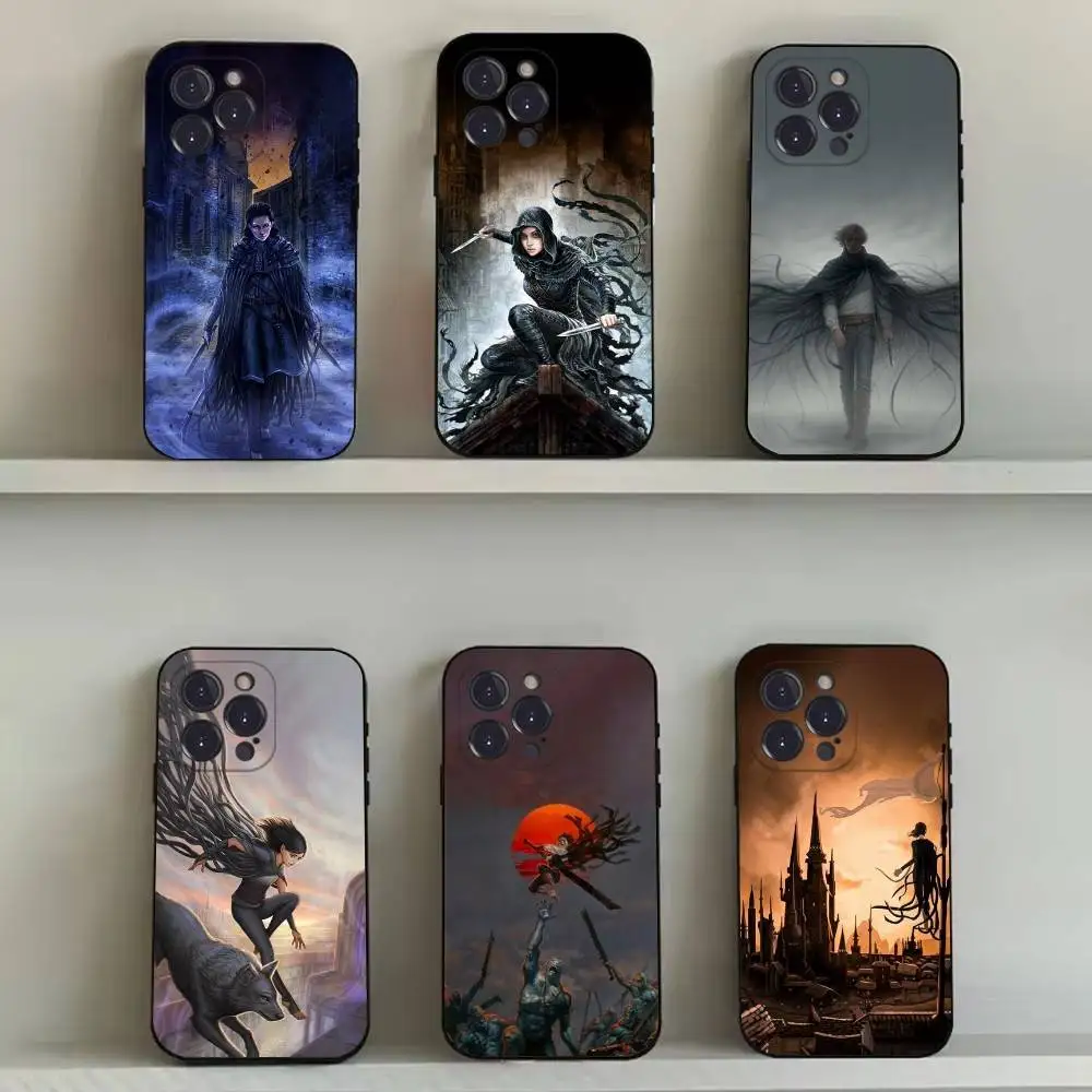 

Mistborn Trilogy Vin Phone Case For iPhone 16,15,14,13,12,11,Pro,Max,Plus,X,XS,SE4,E,Mini,Soft Black Case