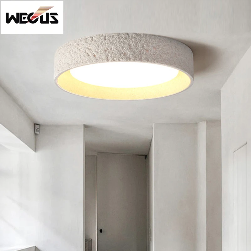 Nordic Bedroom Ceiling Light Designer's Modern And Simple Room Homestay Light, Japanese Wabi-Sabi Style Light