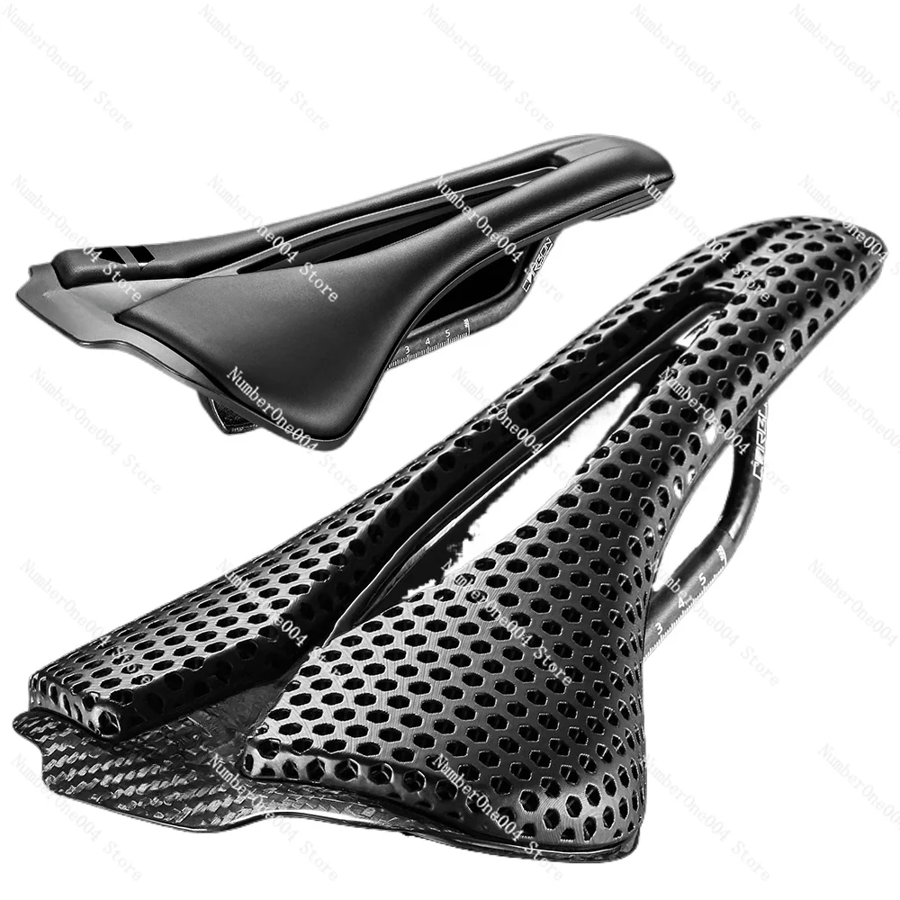 3D Printed Bicycle Saddle Ultralight 120g Carbon Saddle 250x140mm Bike Seating for MTB Gravel Road Bike Seat Cycling parts