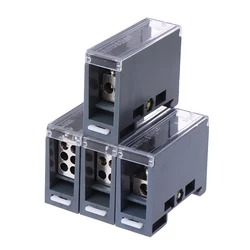 150A Din Rail Terminal Block Distribution Box One in Multiple out Universal Power Junction Box for Circuit Breaker