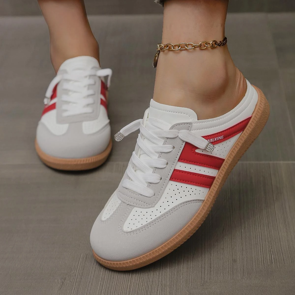 Women's Lightweight Soft Bottom Backless Slip-On Sandals 2025 New Arrivals Retro Flat Casual Shoes Slip-On Backless Mule Sandals image 6