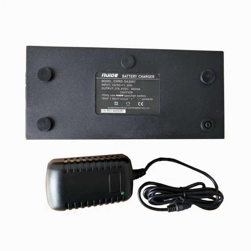 100% Brand New and High Quality RUIDE Charger Dual Charger CHRD-SA3001 for RUIDE BTRD-L7402W Battery