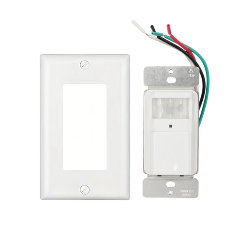 Imagen 2 del producto Kit de interruptores y tomas de pared estándar de EE. UU., interruptores de luz con sensor de movimiento, con USB tipo C, incluye placas frontales, para EE. UU., Canadá