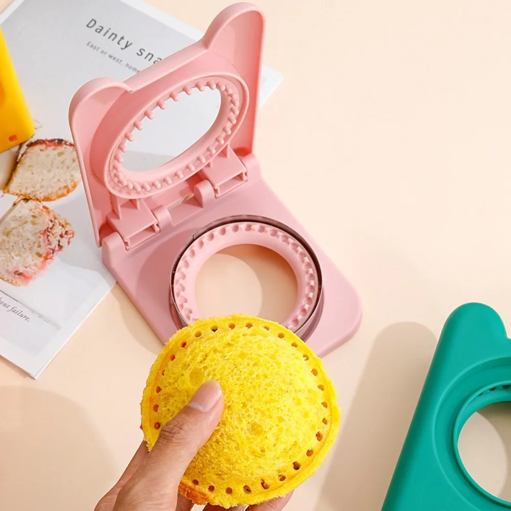 Stainless Steel DIY Sandwich Cutters Mould Sealer Flip Lunch Box Decor Toast Bread Mold Multiple Shapes Sandwich Cutting Tool
