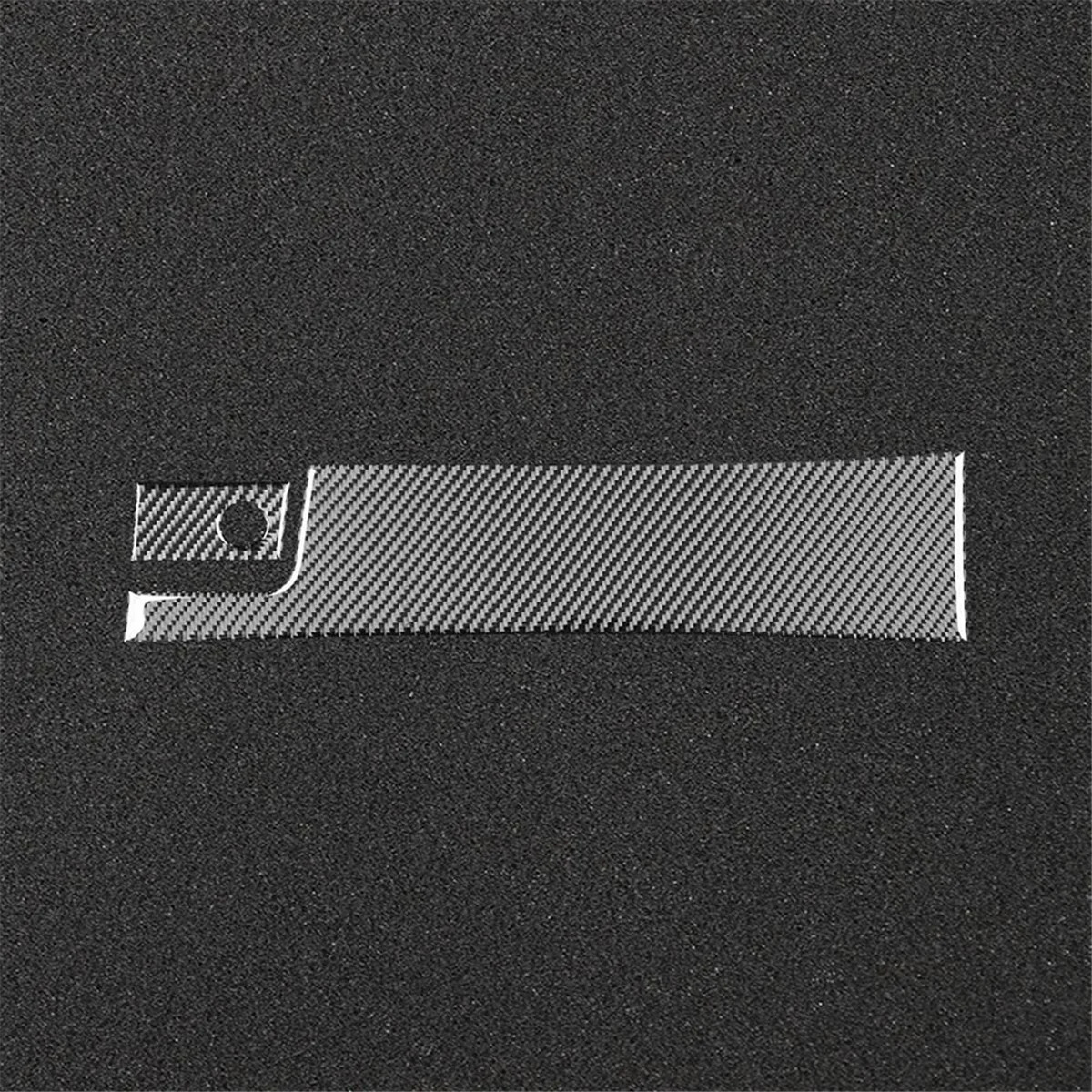 Carbon Fiber LHD for C Class W203 05-2007 Co-Pilot Glove Box Switch Panel Cover Trim Interior Accessories