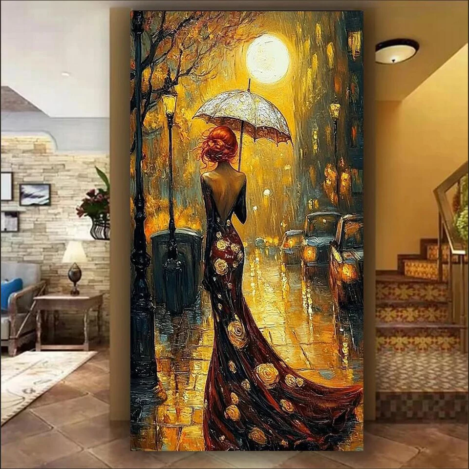 

Новый 5D DIY алмазная живопись Густава Климта женщина, полная квадратная/круглая Алмазная мозаика подарок, ночной зонтик леди домашний декор