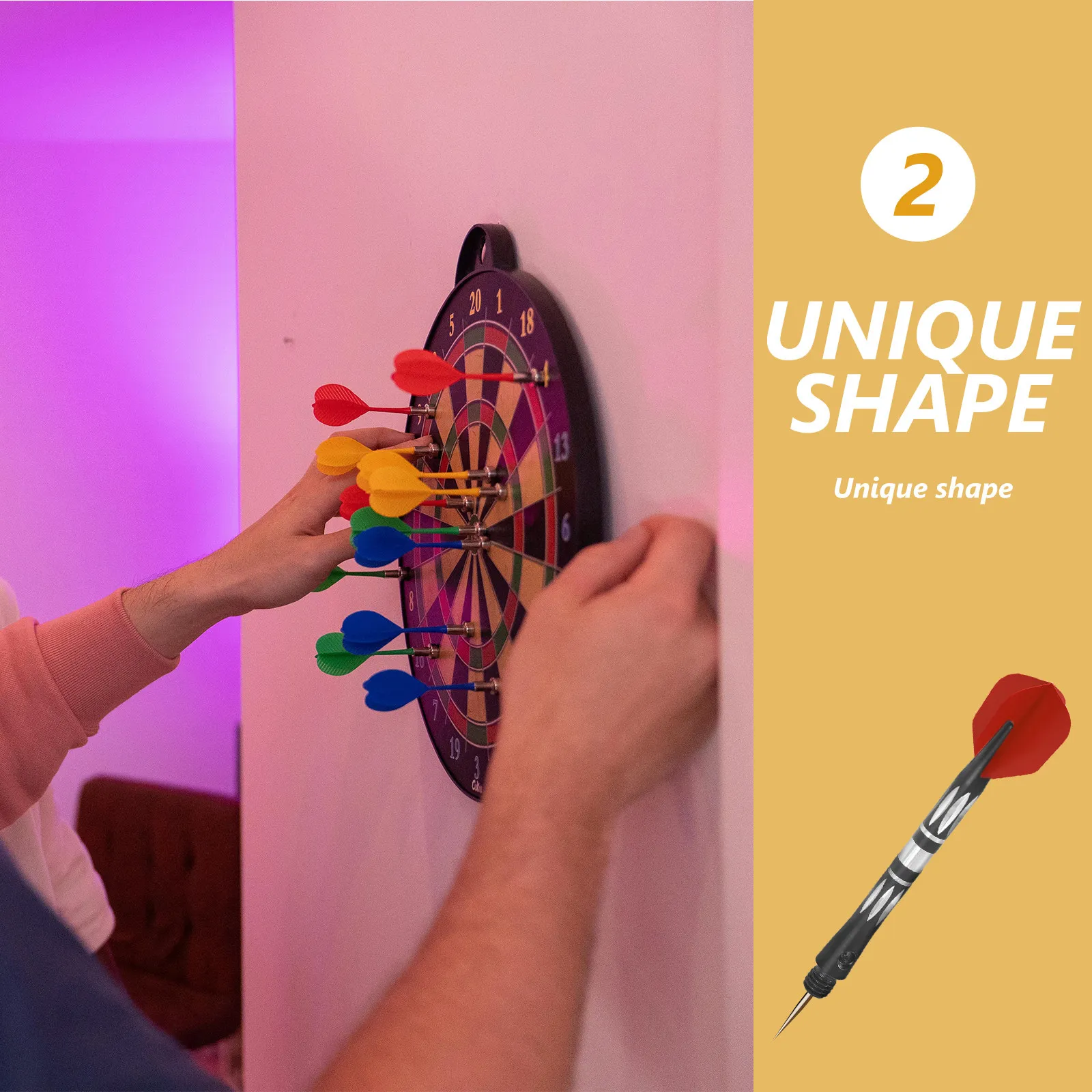 

5Pcs Aluminum Metal Dart Shafts Durable Thread Replacement Lightweight Accessories for Professional Outdoor Dart Playing Game