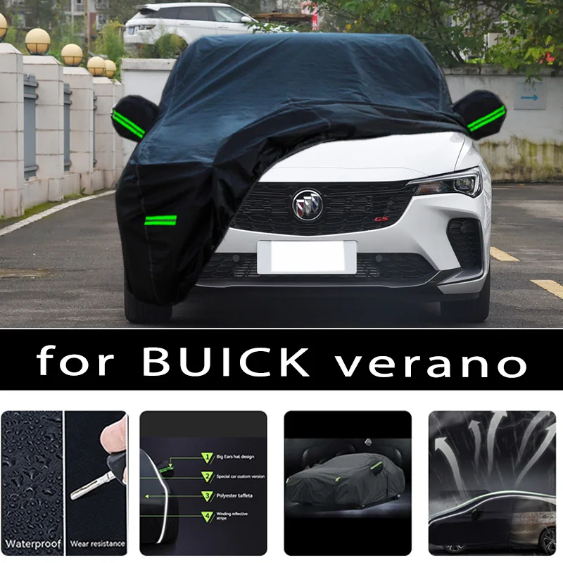 

Автомобильный защитный чехол для Buick verano, защита краски автомобиля, Солнцезащитный Теплоизоляционный водонепроницаемый чехол для автомобильной одежды, пленка для автомобиля