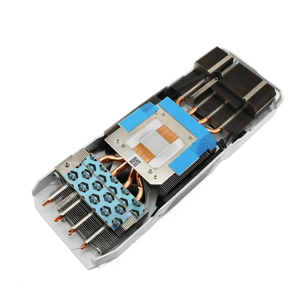 Imagem -03 - Dissipador de Substituição para Placa Gráfica com Ventilador para Gigabyte Rtx2060 s Refrigerador Gpu Branco Dissipador de Calor para Gigabyte Rtx 2060 Super Gaming oc 3x